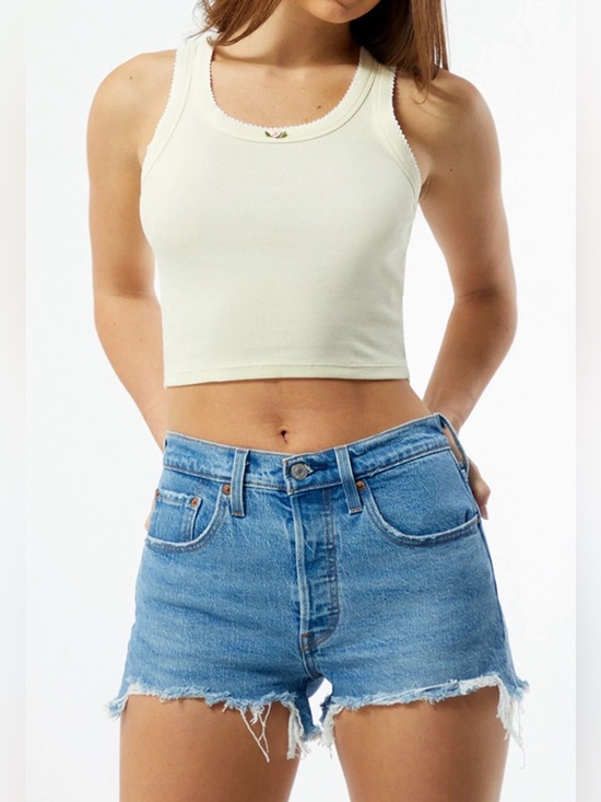 Levi's Pants - Levi’s 501 Original Medium Blue Denim Shorts